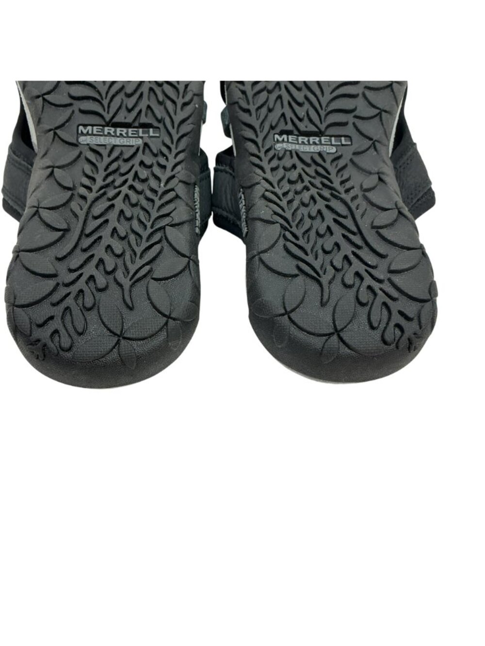 Merrell Terran Slide Nubuck Sandals Womens 8 Black Select Grip Sole - Picture 8 of 12